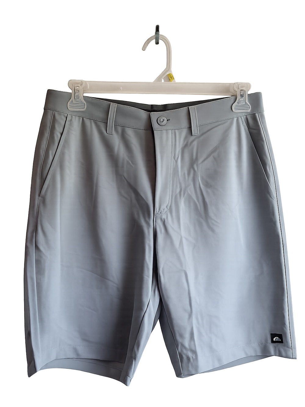 Quiksilver Men's Light Gray Athletic Shorts